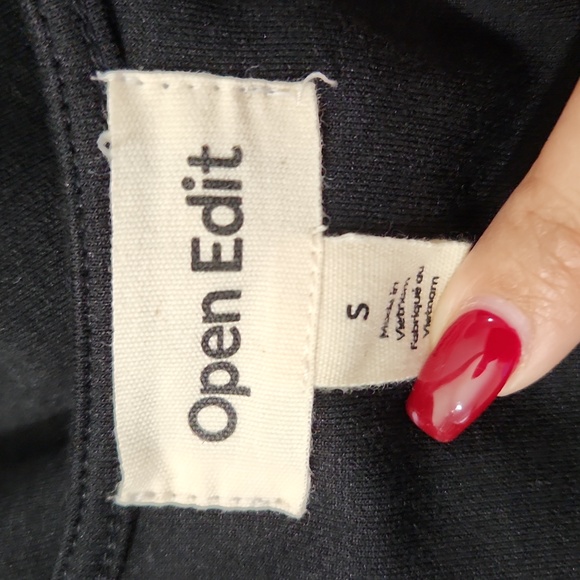 NWT! Open edit Nordstrom black dress - Picture 8 of 9